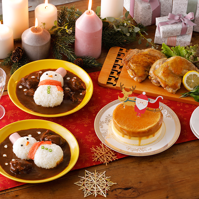 スフレプリンのクリスマスパーティーセット スイーツ お菓子の通販 お取り寄せならletao 小樽洋菓子舗ルタオ オンラインショップ