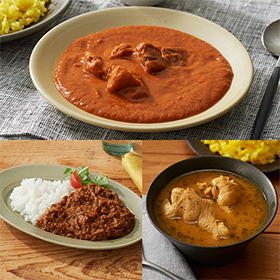 3種のカレー食べ比べセット